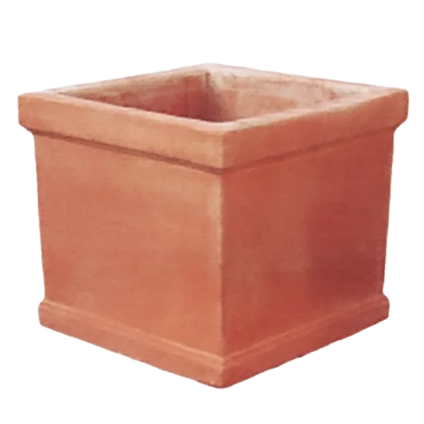 Cubo liscio con bordo quadrato